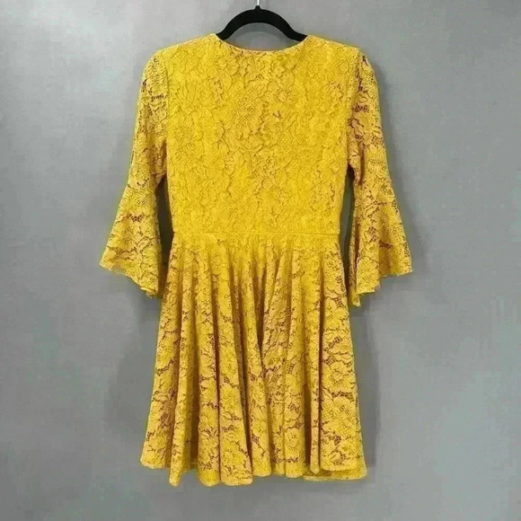 Anthropologie Raga Mini Dress Womens Small Floral Lace Y2K Fairycore Coquette - Picture 1 of 11
